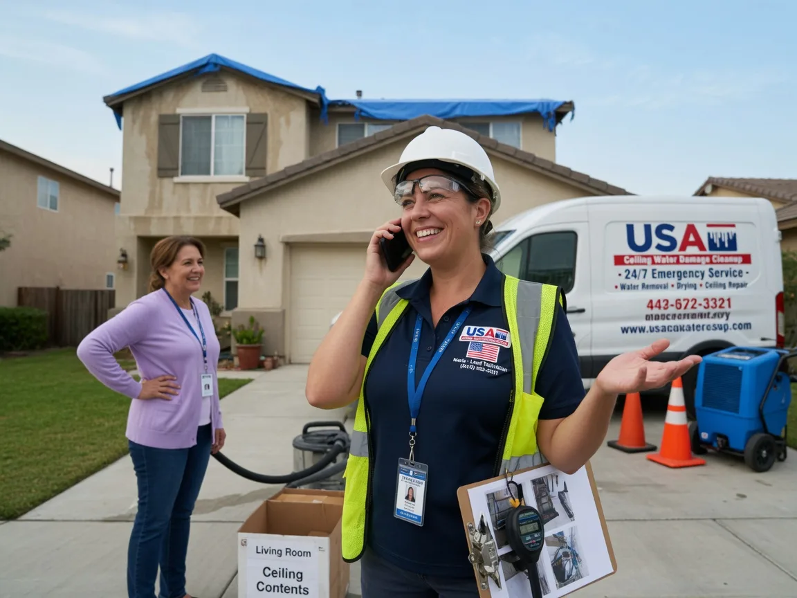 Ceiling Water Damage Restoration Lapaz, IN FAQs